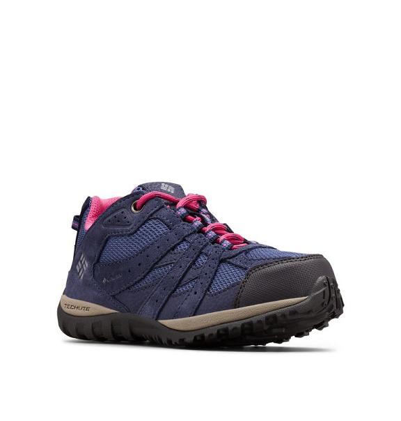 Columbia Redmond Hiking Shoes Pink For Boys NZ25163 New Zealand